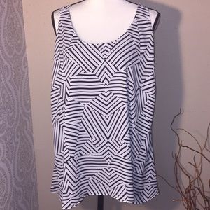 Rebel Wilson sleeveless top size 1X